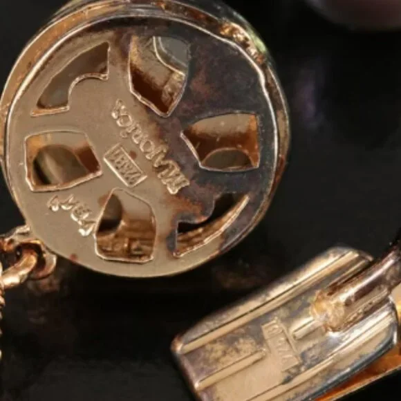 Vintage Majorica Faux Pearl Necklace with Sterling Clasp/NEW